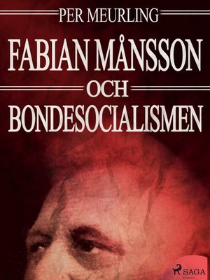 cover image of Fabian Månsson och bondesocialismen